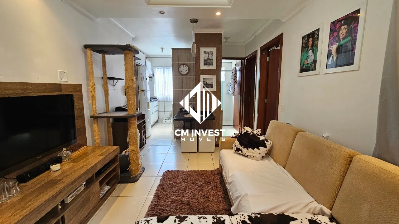 Apartamento à venda em São José-SC, Real Parque: 2 quartos, 1 sala, 1 vaga, e hobby-box co