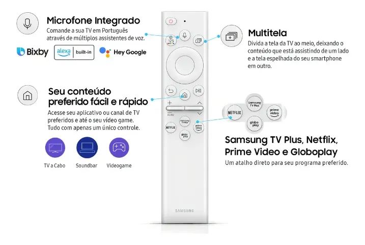 Televisão Samsung Smart TV QLED 4K The Frame 50LS03B, Tela Matte, Nova, Lacrada, Na caixa - Foto 6