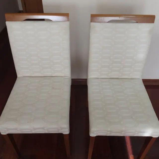 Conjunto de Mesa para Sala de Jantar 185cm x 100 cm Mdf com Vidro, base em madeira... - Foto 2