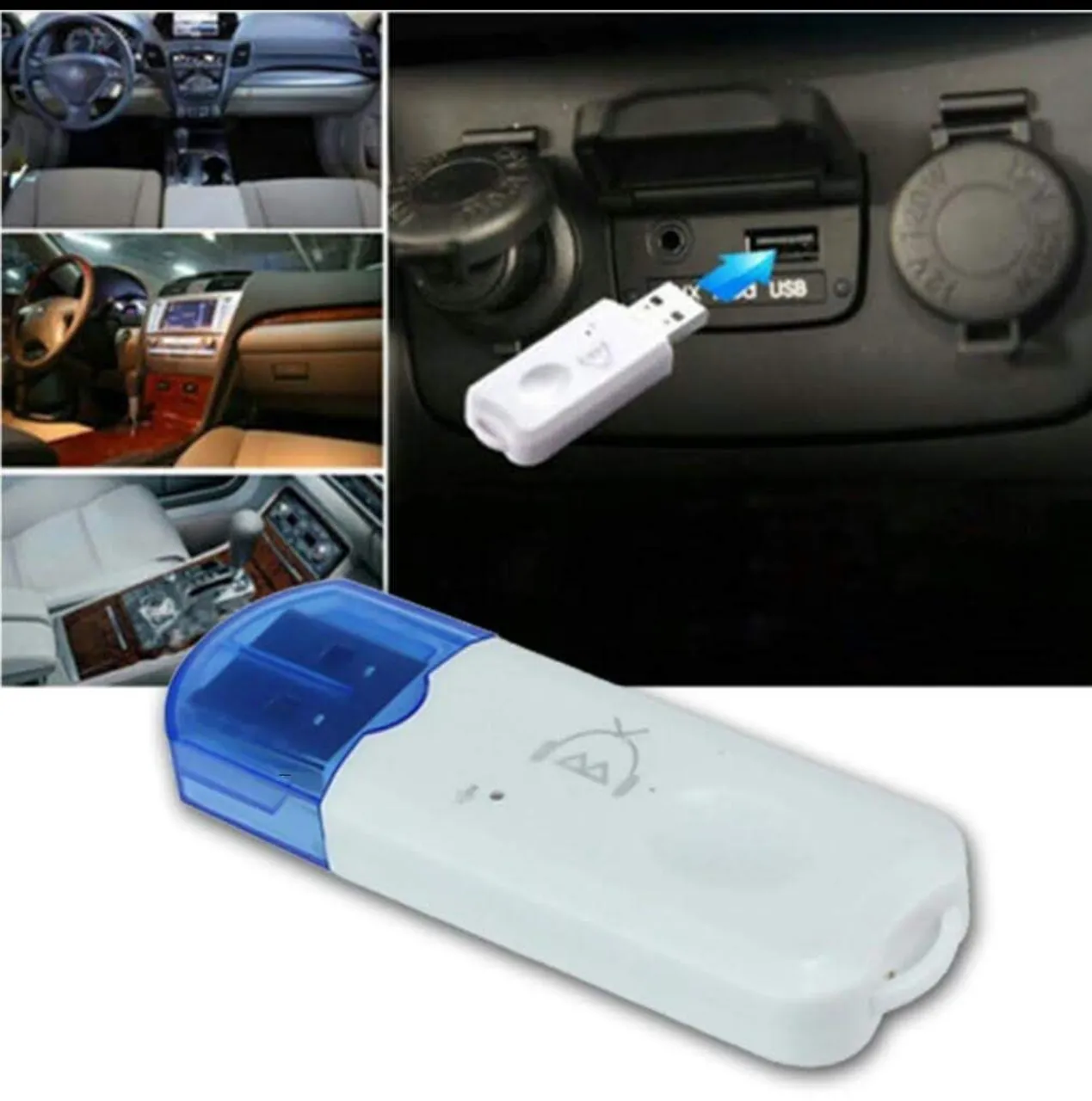 Adaptador usb Bluetooth sem fio p/ aparelhos de som e caixas amplificadas 