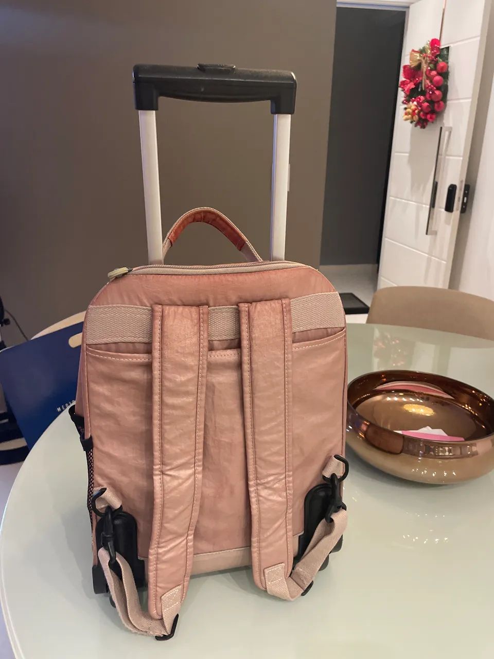 Mochila de rodinha e costas kiplinhg - Foto 3