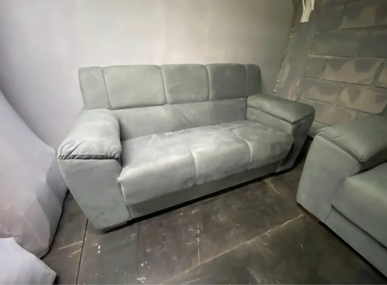 Sofá Fixo 3 Ligares NOVO ( Direto da Fábrica )  - Foto 2