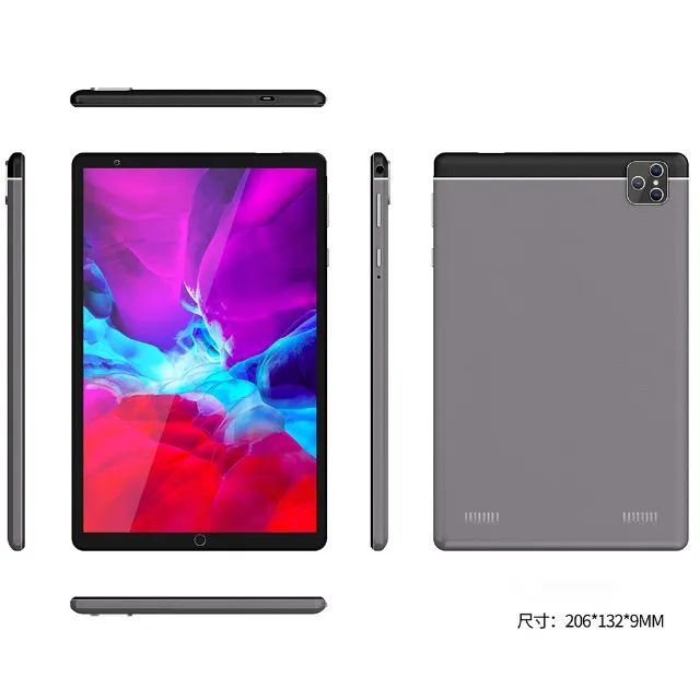 Tablet 12+512 GB HD 10,1 Polegadas Tela Grande PC Android Dual SIM Card WIFI Online 4G - Foto 2