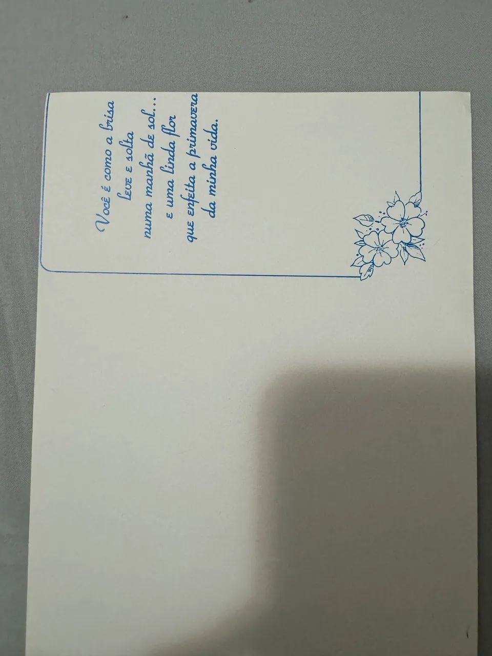 Kit 2 cartão/ papel de carta raro da década de 80/90 , com frases - Foto 3