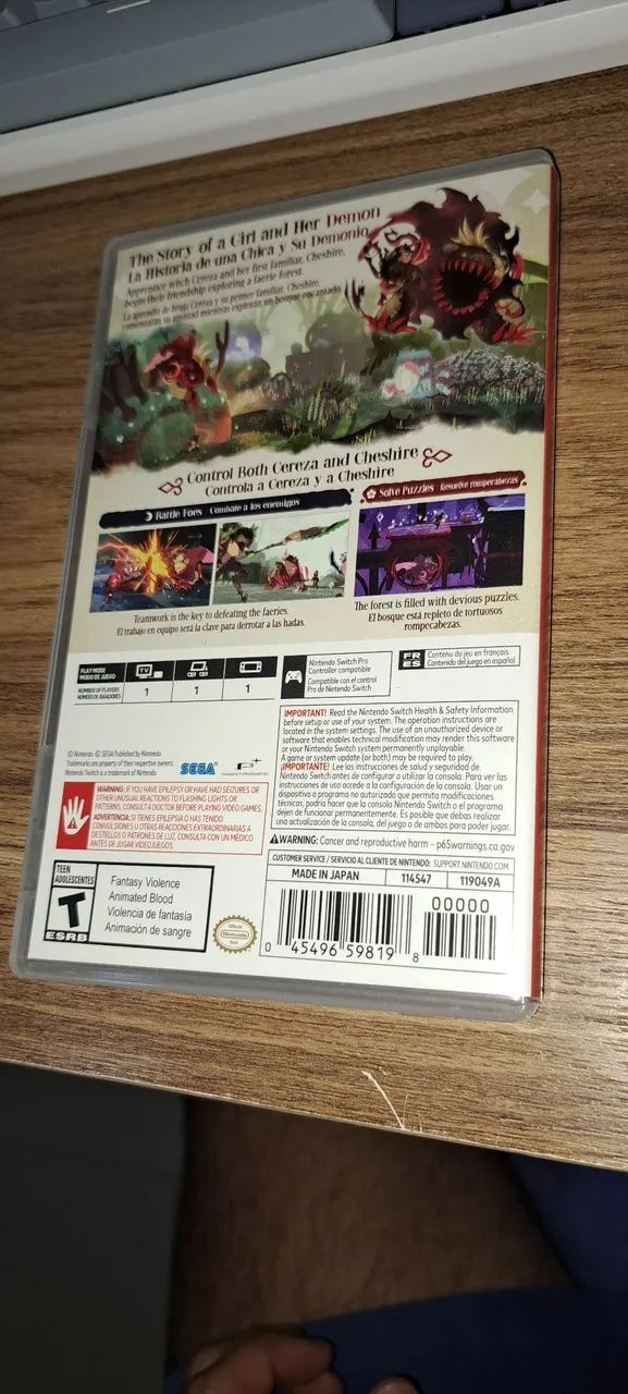 Jogo de Nintendo Switch -  Cerez and the Lost Demon - Foto 2