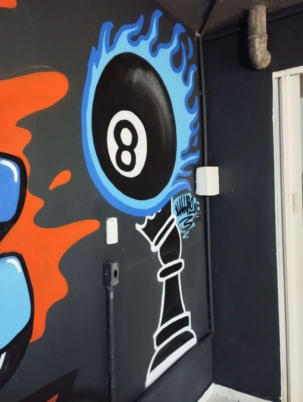 Pintura artística, desenho, decoração graffiti grafite - Foto 2