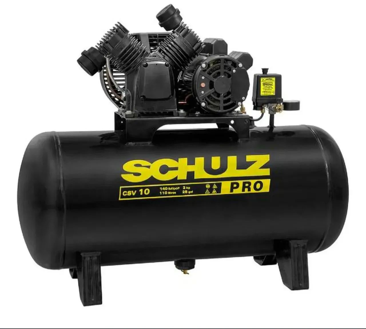 Compressor de Ar Schulz CSV 10 - 160 L/min - 2 HP
