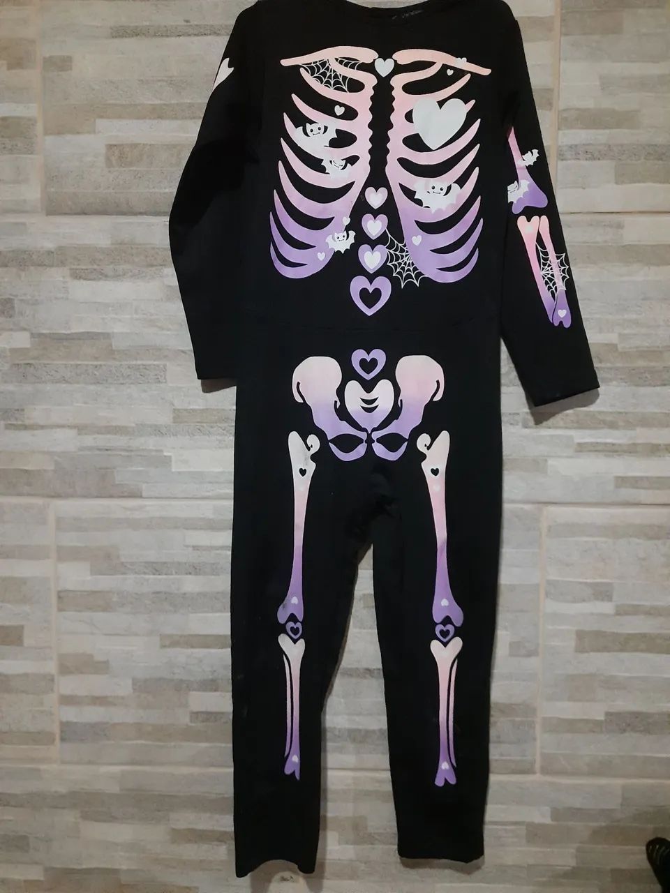 Macacão de Halloween Tamanho 4/5