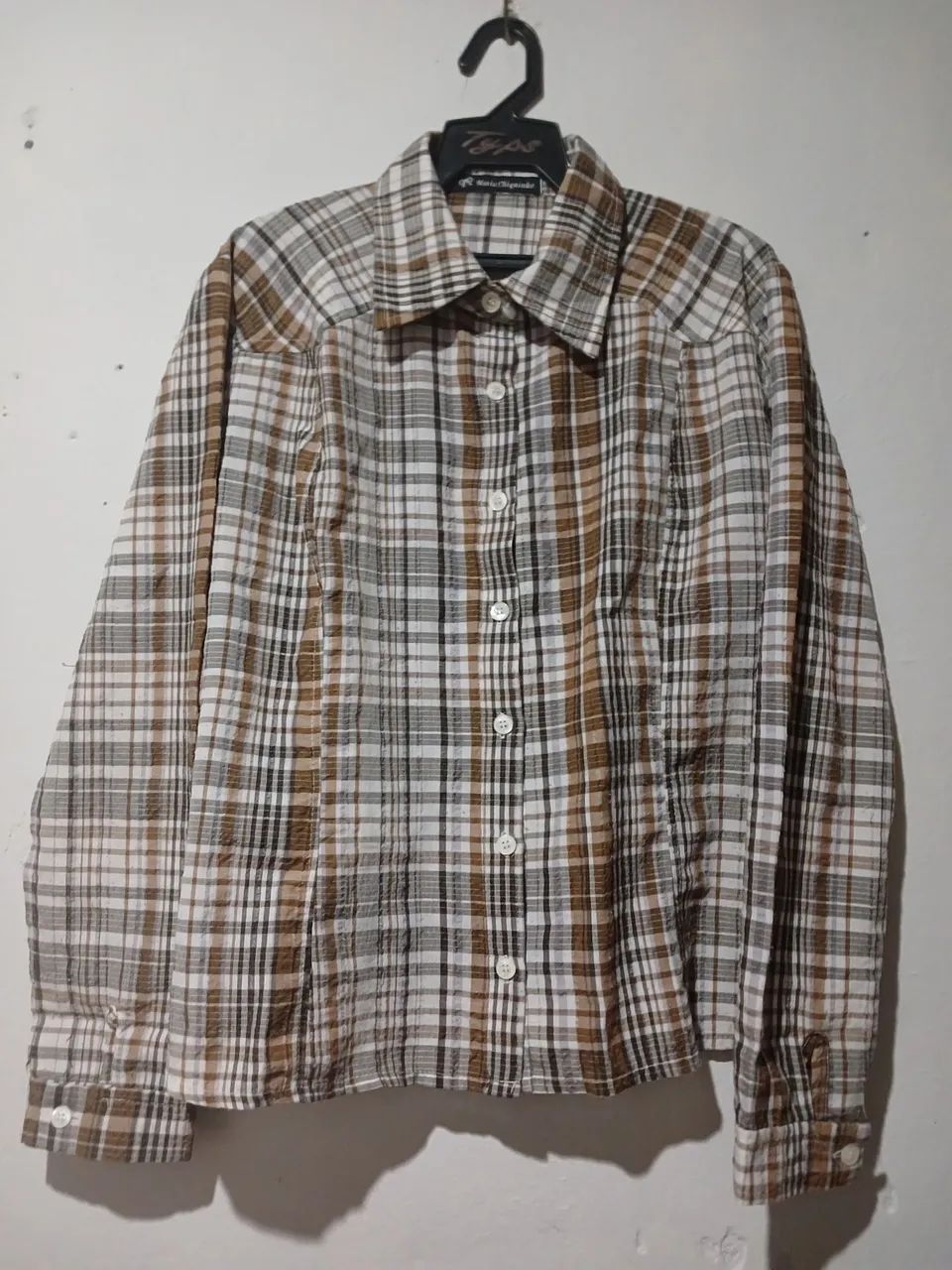Camisa xadrez maria chiquinha 