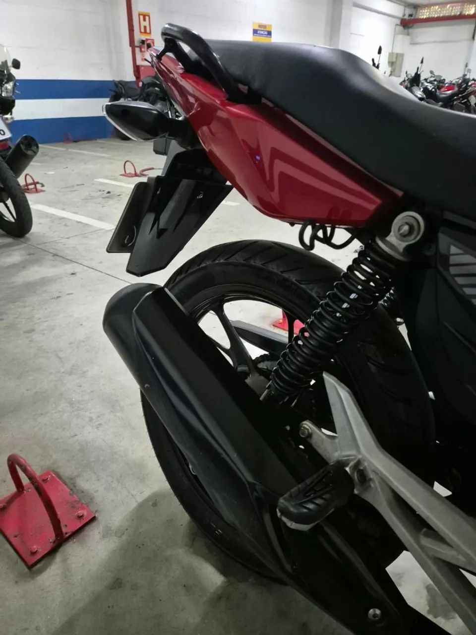 Venda Start 160 2017 toda montada fan com pé de galinha, moto impecável . - Foto 4