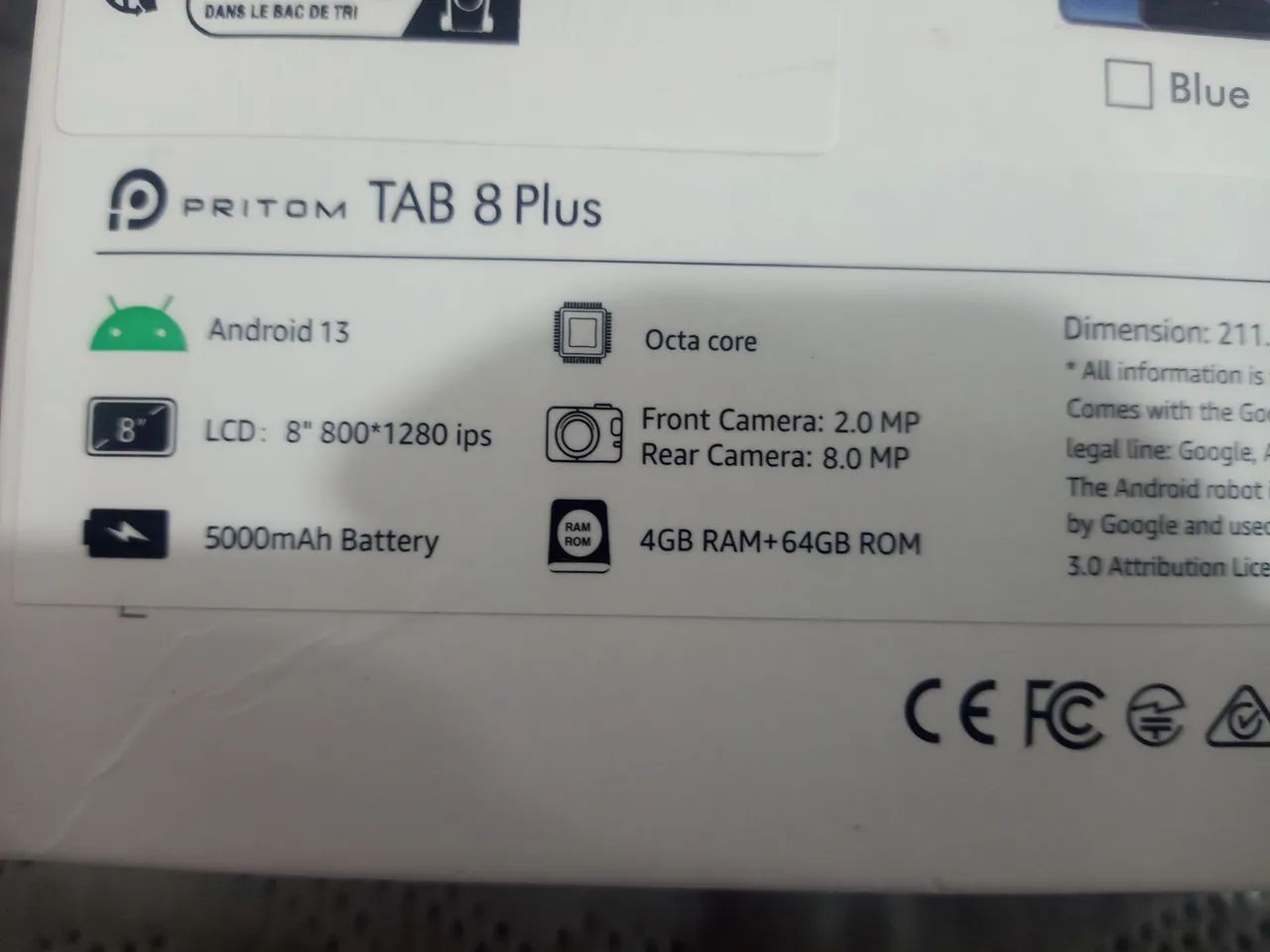 Tablet 8GB RAM TAB 8 IMPECÁVEL  - Foto 3