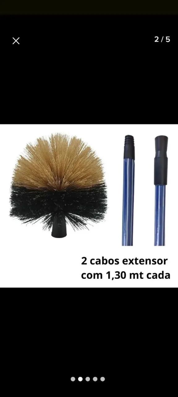 Vassoura teto longa parede