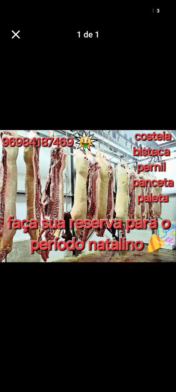 Porco abatido e vivo - Foto 2