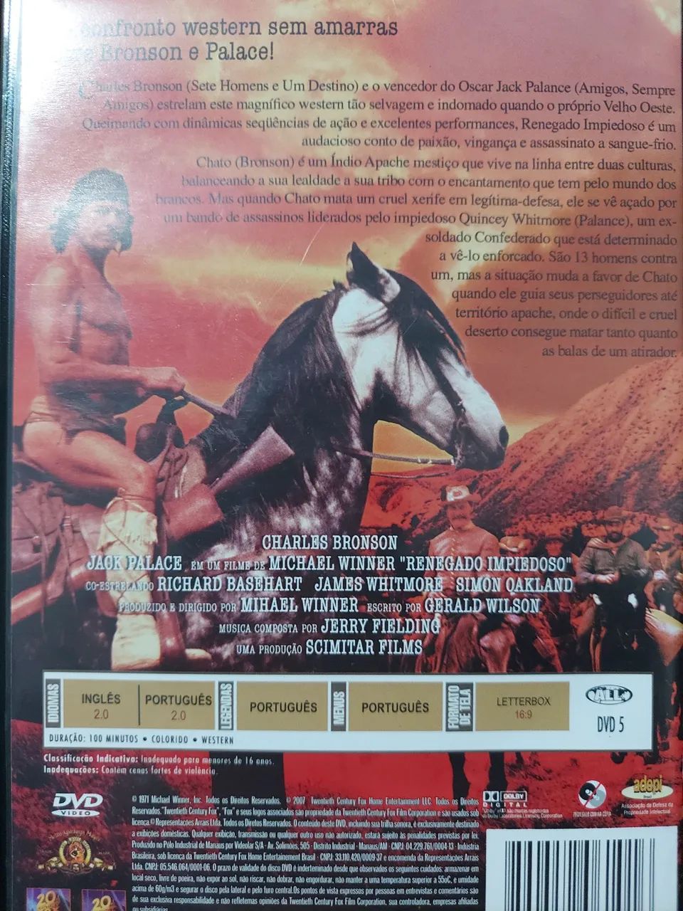 Dvd Renegado Impiedoso - Foto 2