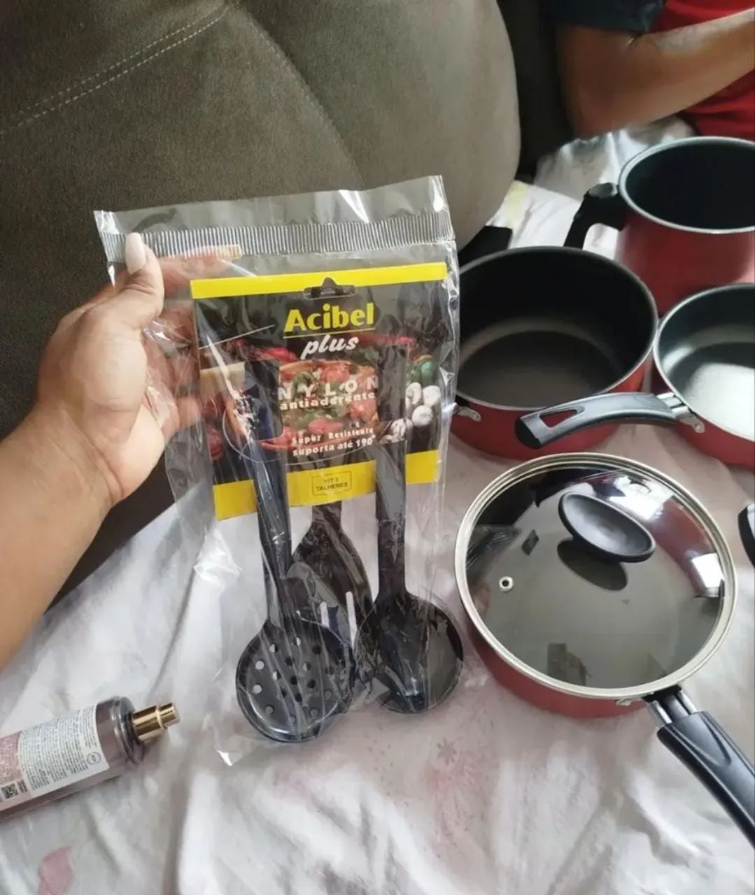 jogo de panelas Antiaderente  - Foto 3
