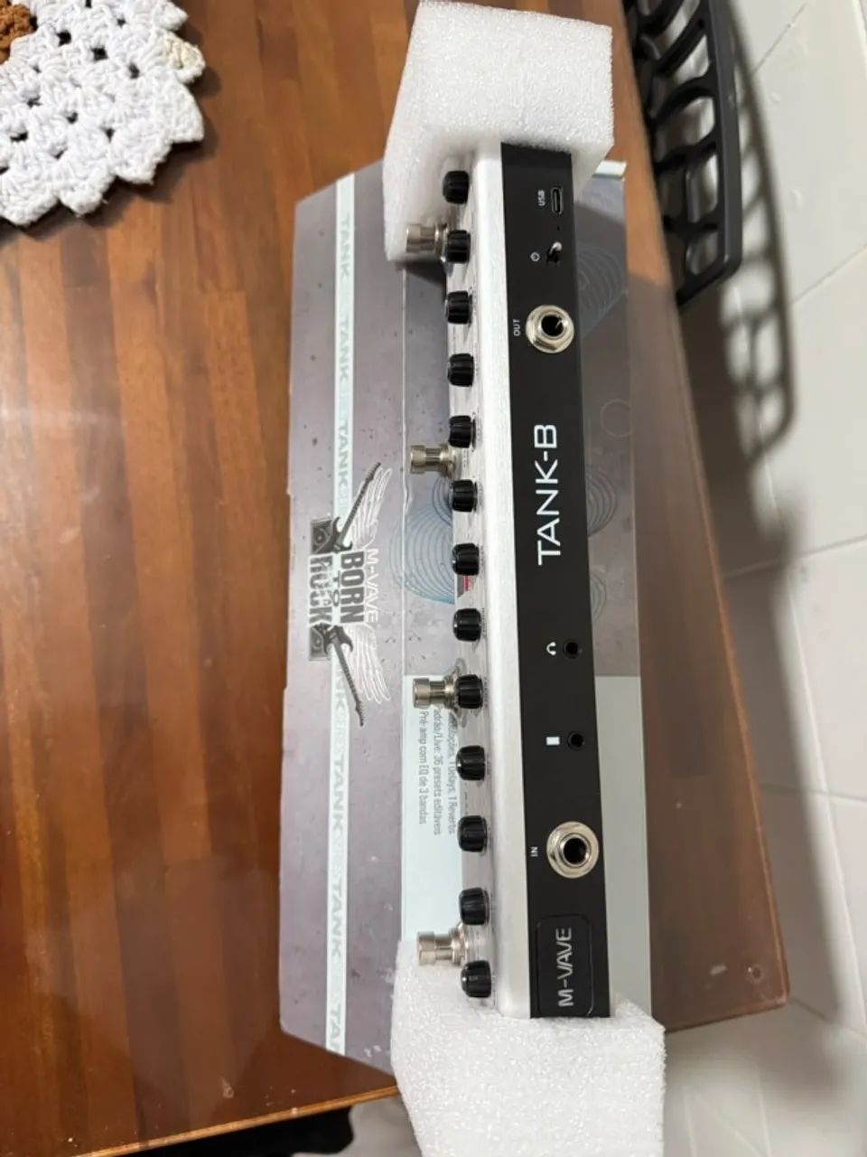 Pedaleira Tank-B - NOVA sem uso - Foto 5