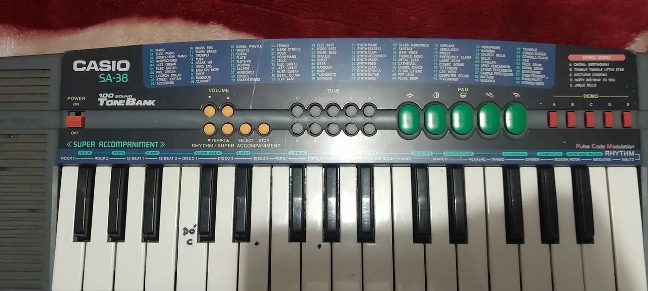 Teclado casio SA-38 - Foto 2