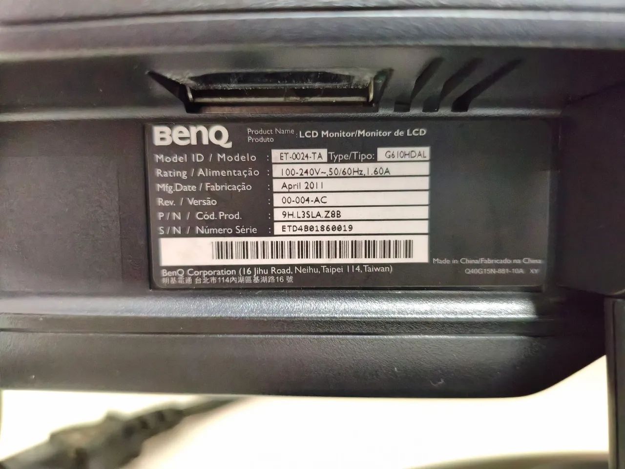 Monitor Benq 15 polegadas  - Foto 4