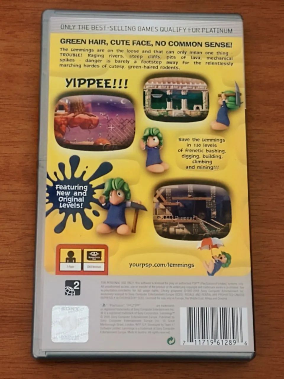 Lemmings PSP - Usado - Foto 2
