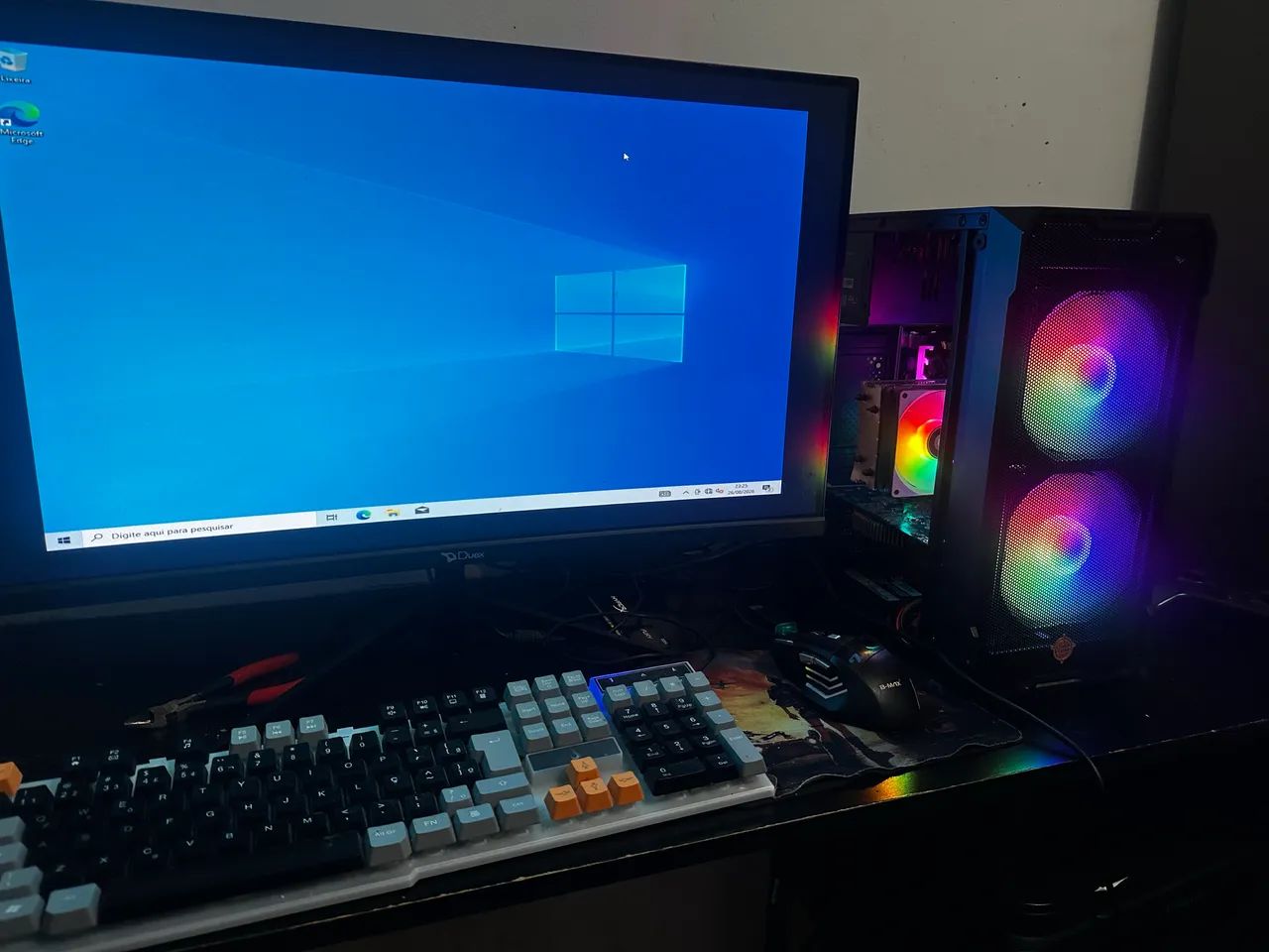 Computador gamer xeon com placa de vídeo 