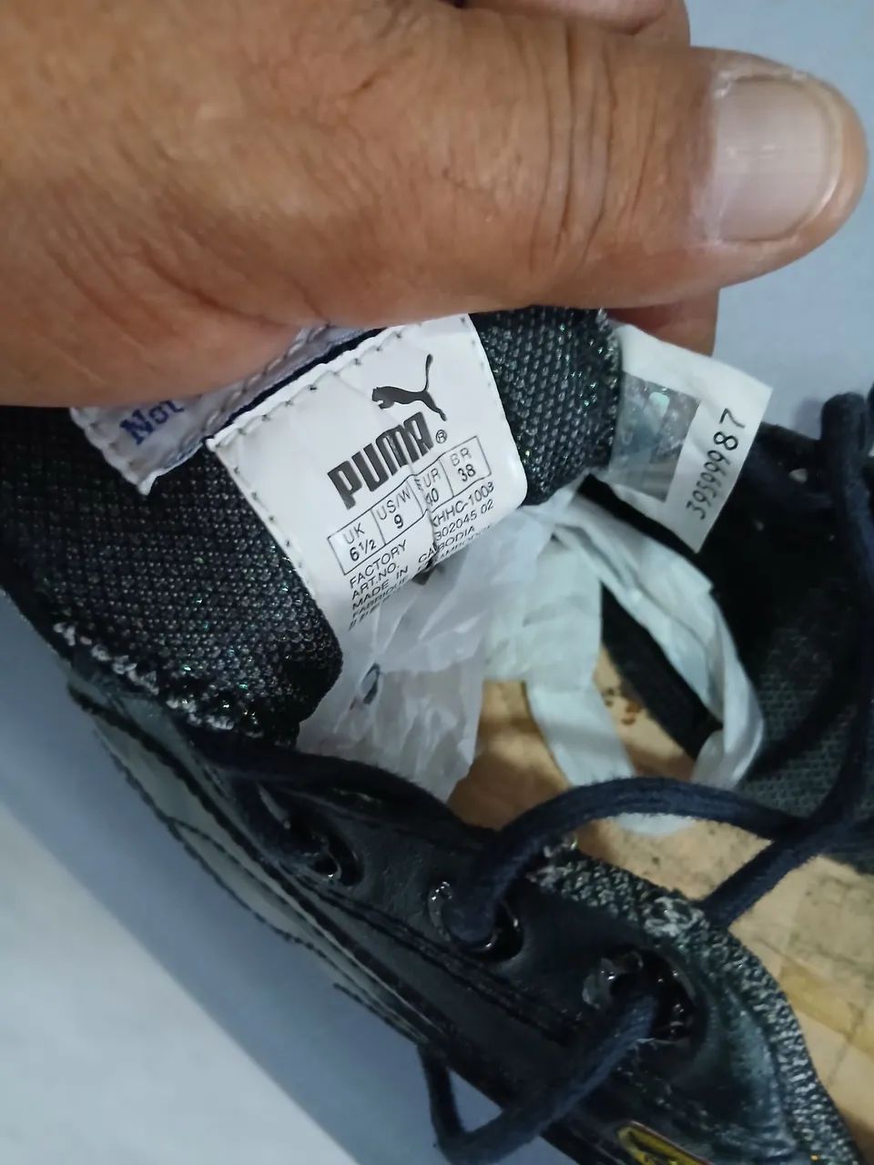 Tênis de couro original puma dry fit Ferrari  - Foto 4