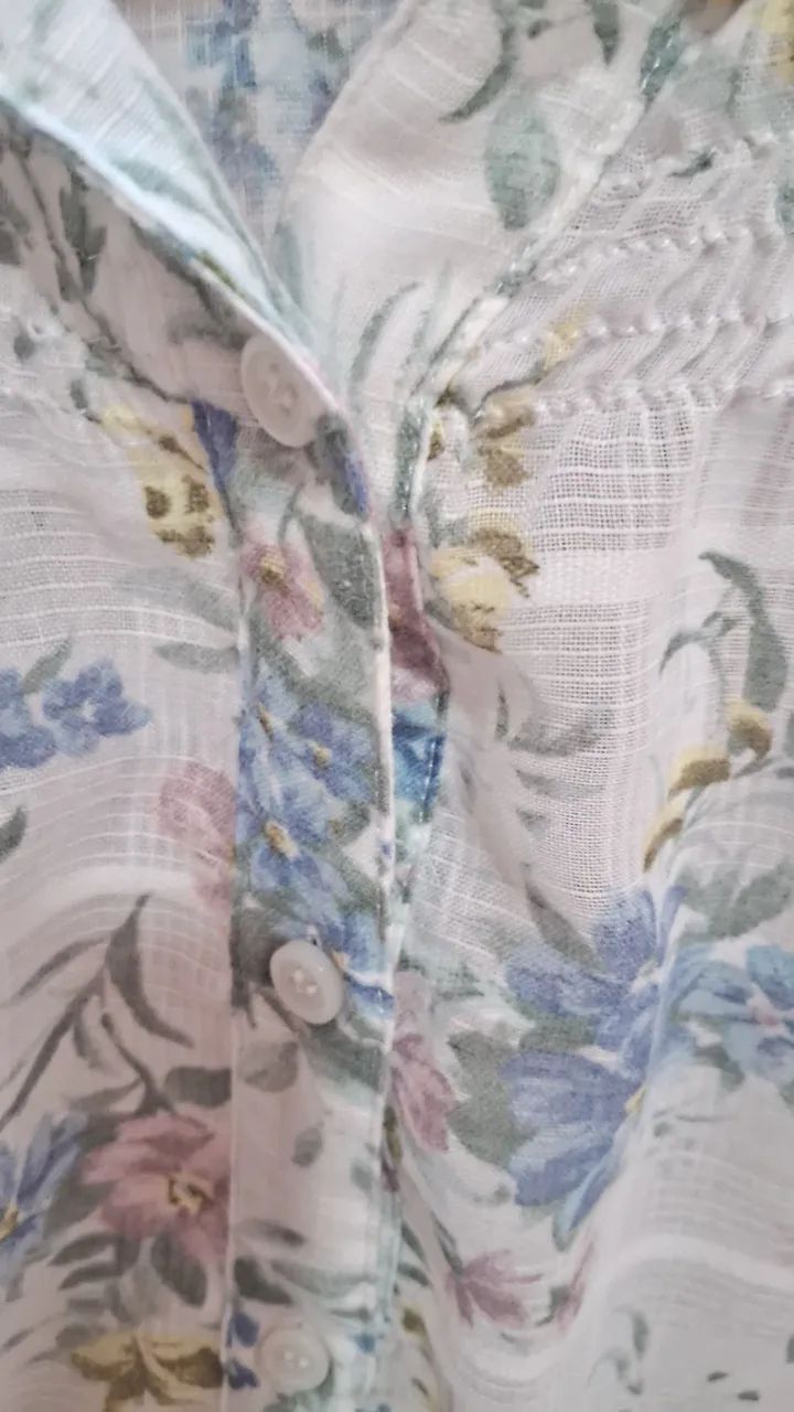 Blusa japonesa estampada M - Foto 2