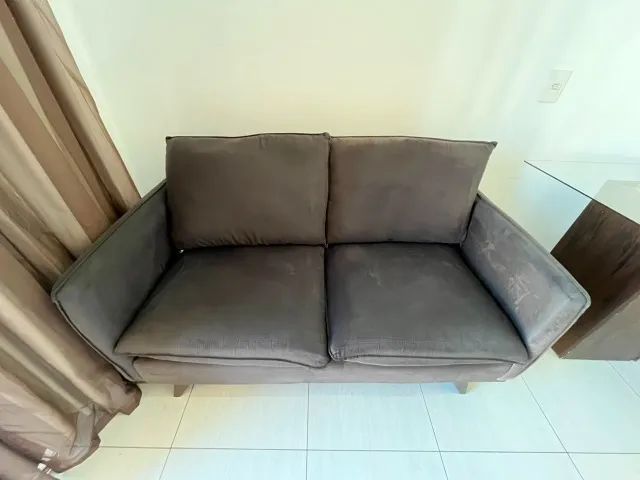 Sofá 2 Lugares Usado em Ótimo Estado | R$ 550 - Foto 3