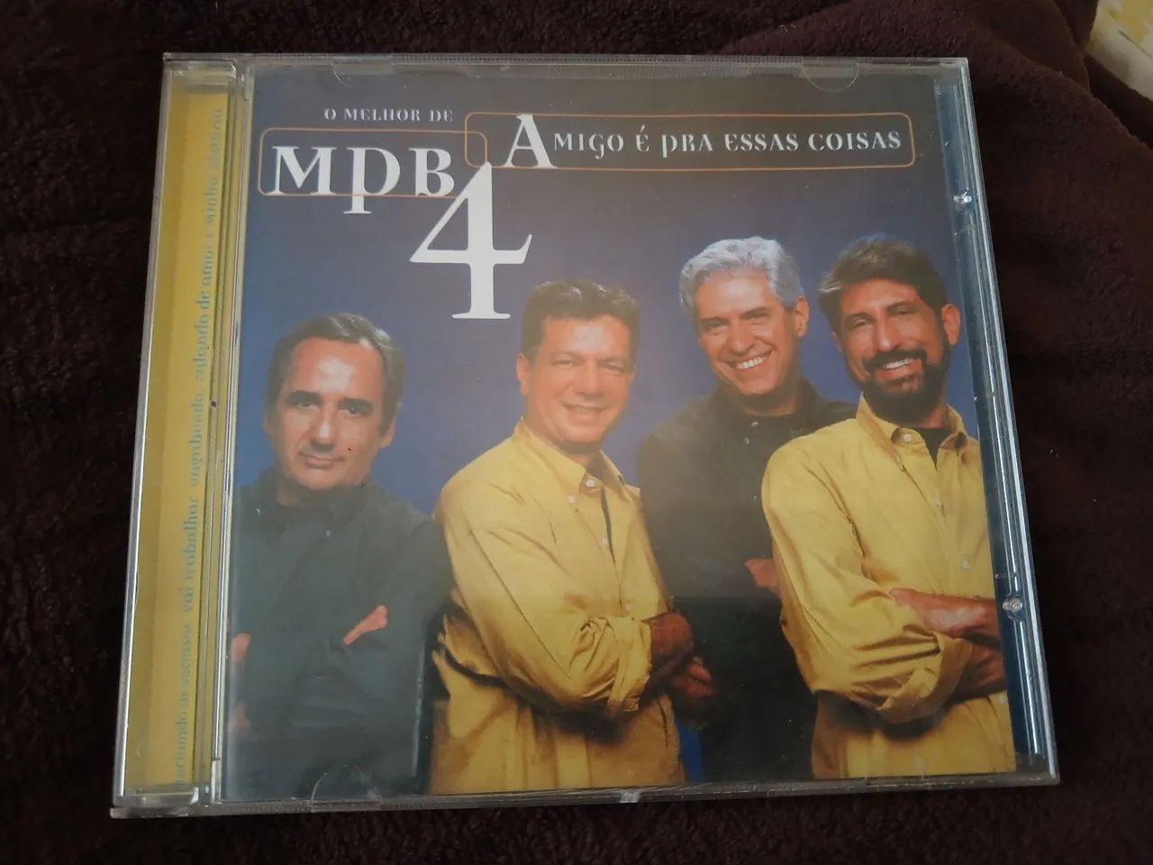 Cd Mpb4 Amigo é pra essas coisas