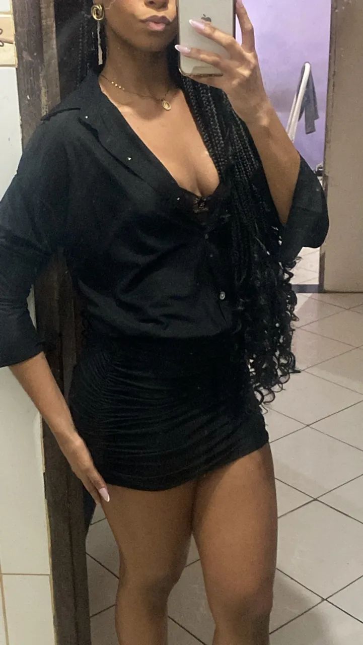 Vestido preto shein pp - Foto 3