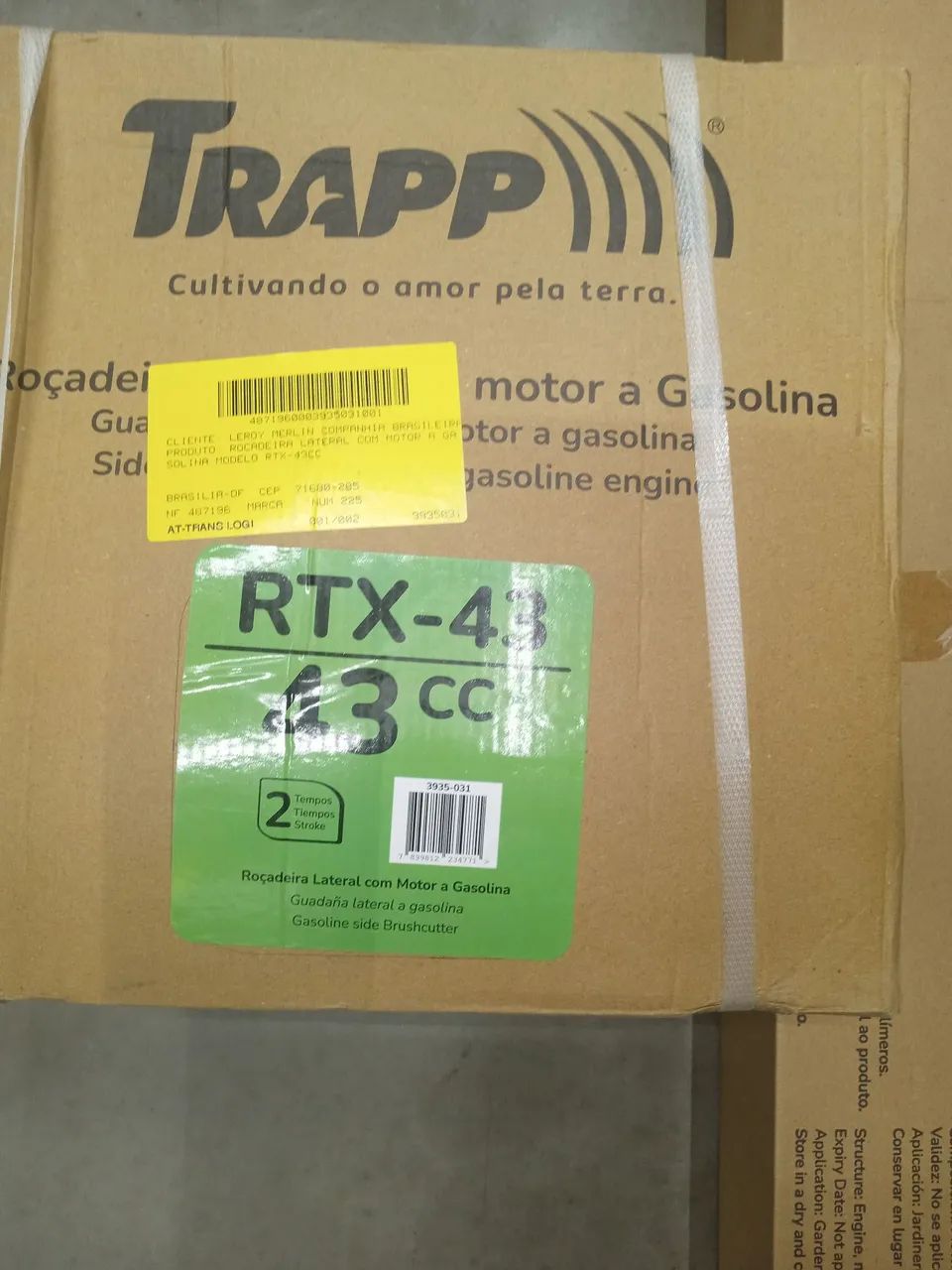 Roçadeira trapp rtx 43 cc  - Foto 2