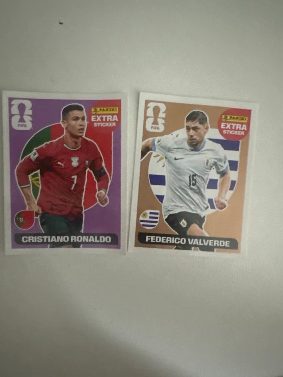 2 figurinhas legends copa