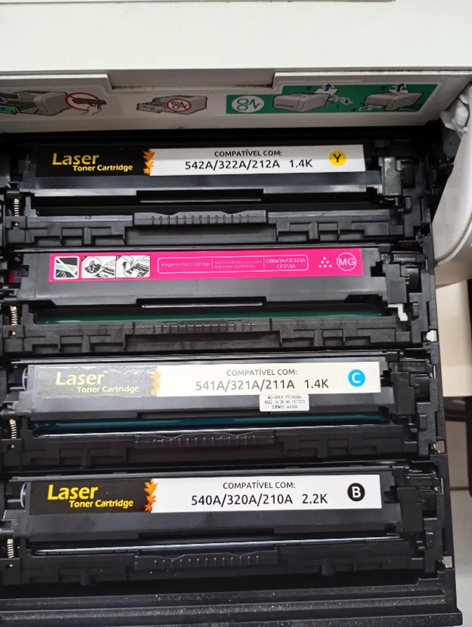 Impressora Laser Colorida HP CP 1215 - Foto 4