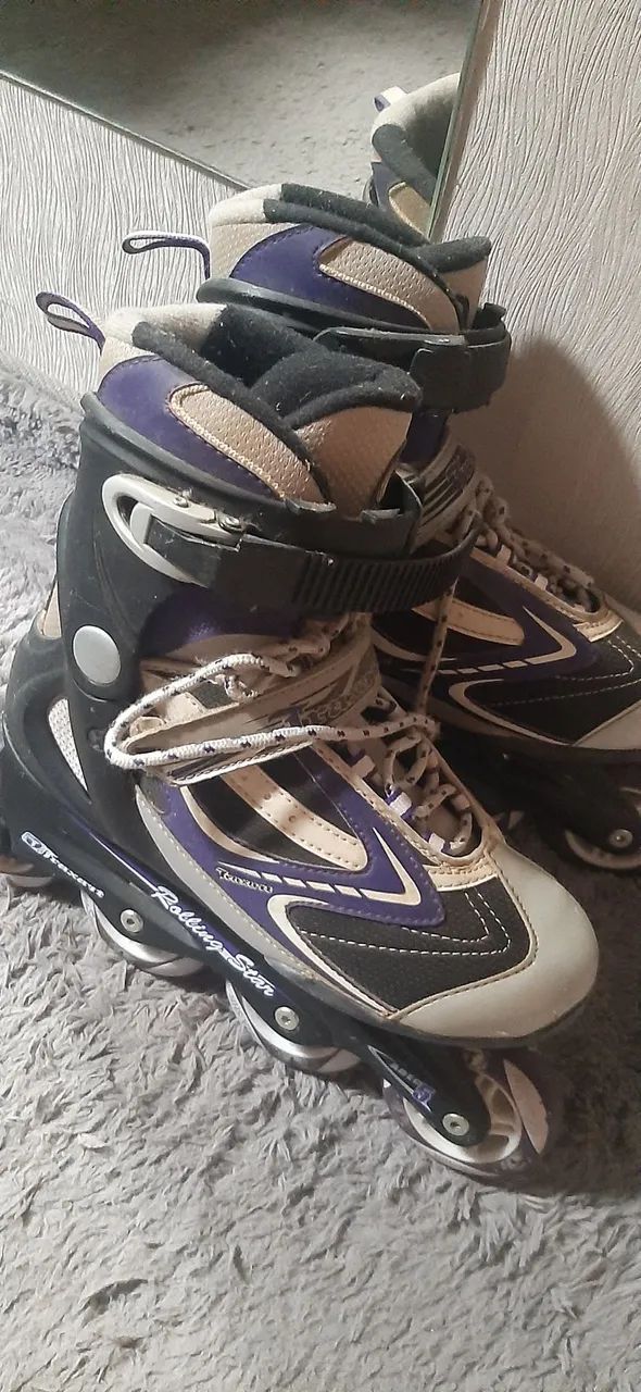 Patins semi novo para vender logo  - Foto 2