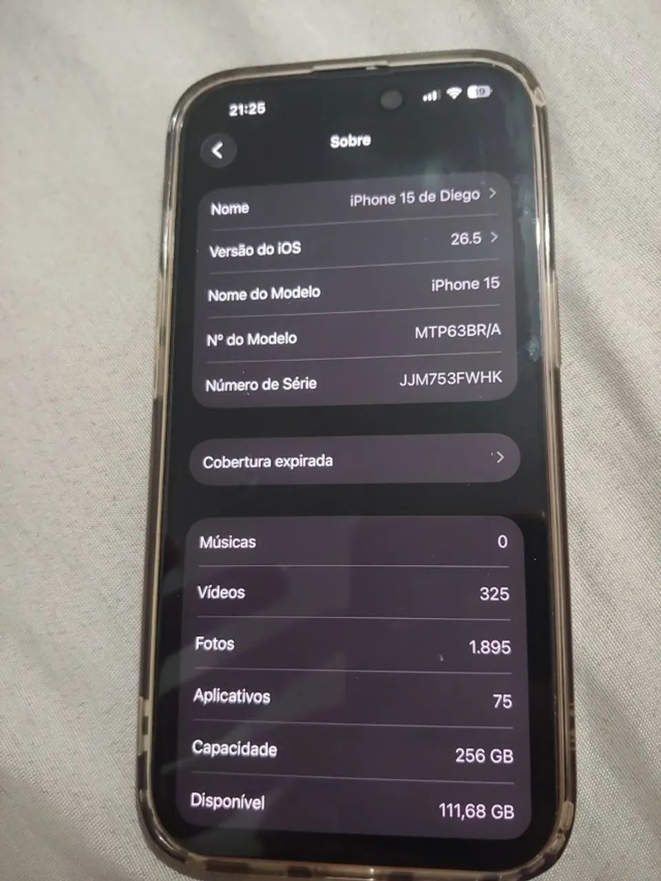 Iphone 15 - 256GB - Aceito Oferta - Foto 5