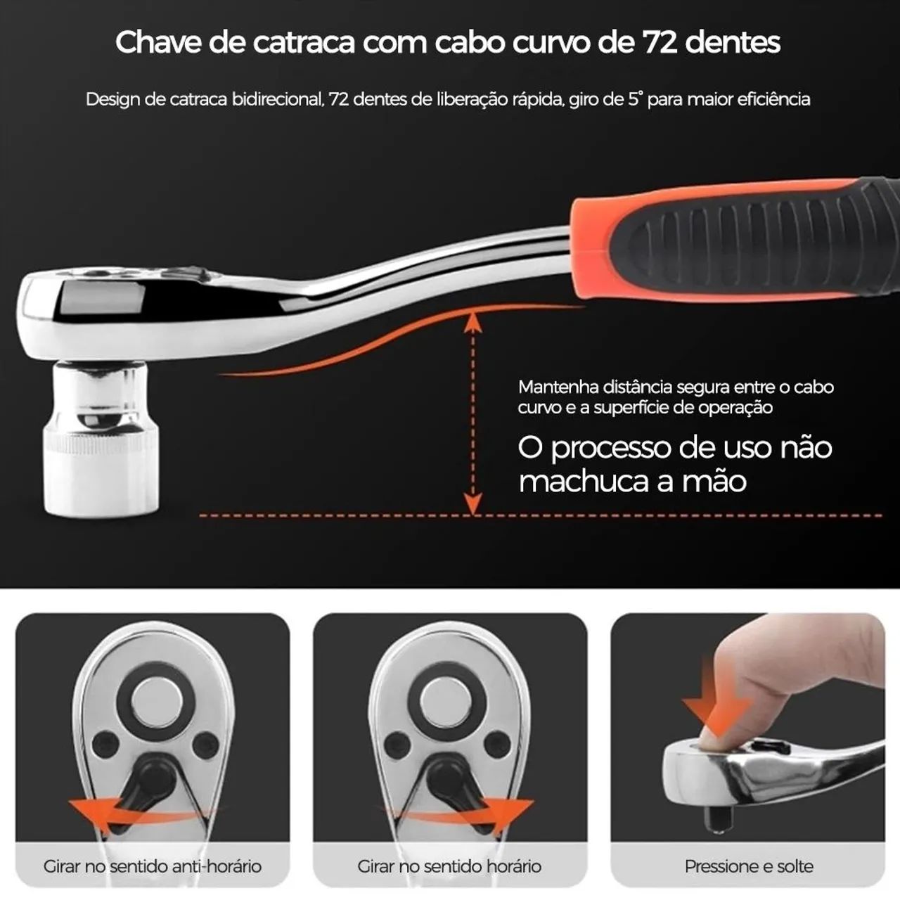 Maleta de ferramentas profissional com 222 - Foto 3