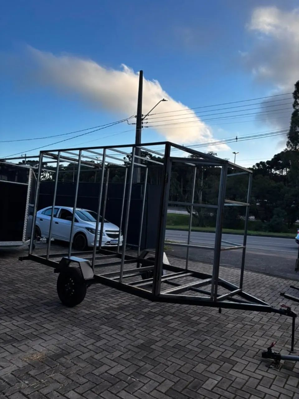 Trailer Esqueleto 3x2m - Fabricado Sob Encomenda - Foto 5