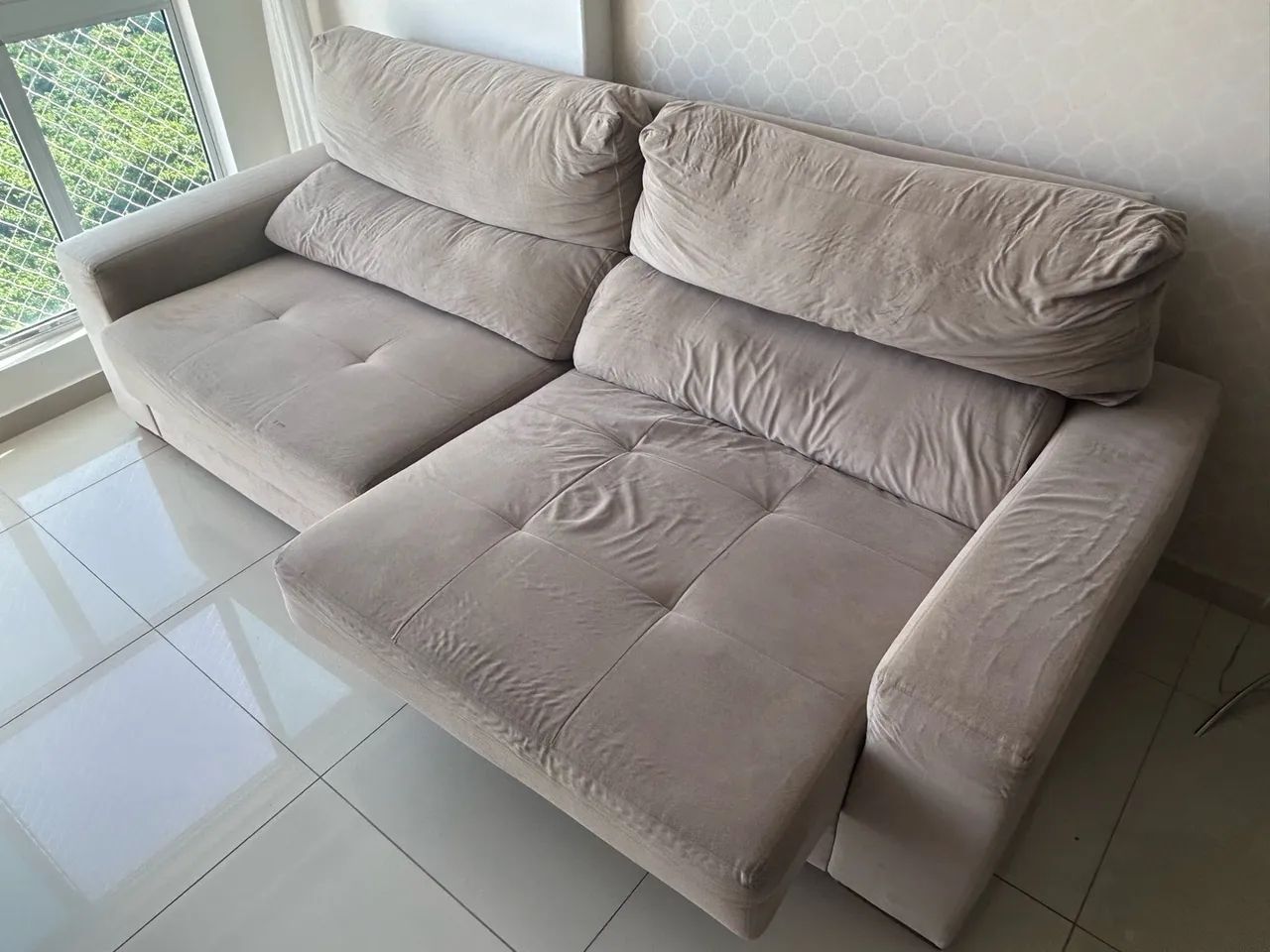 Sofá 2,45cm semi novo - venda! - Foto 2