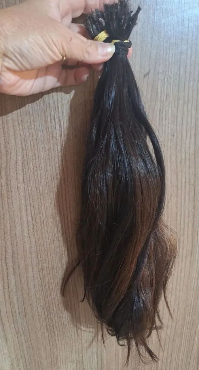 Cabelo 100 por cento humano megado - Foto 4