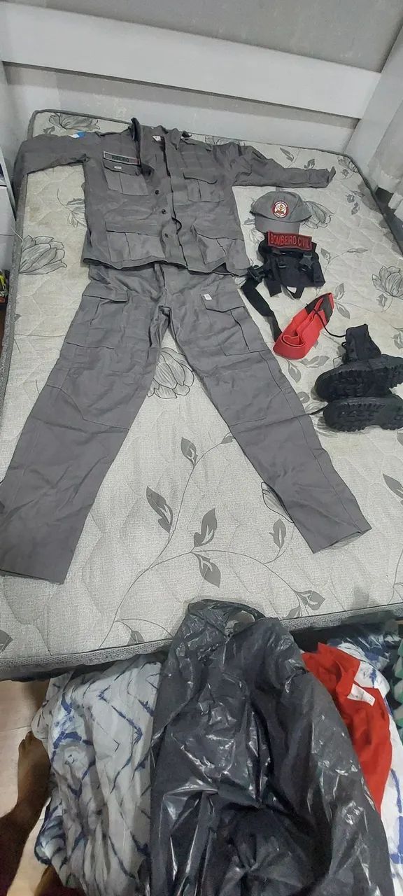 uniforme Bombeiro Civil Novo