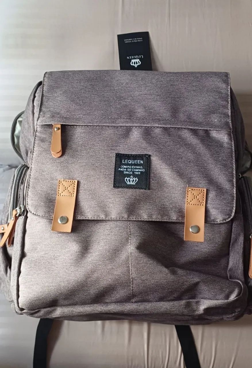 Mochila maternidade lequeen NOVA nunca usado 