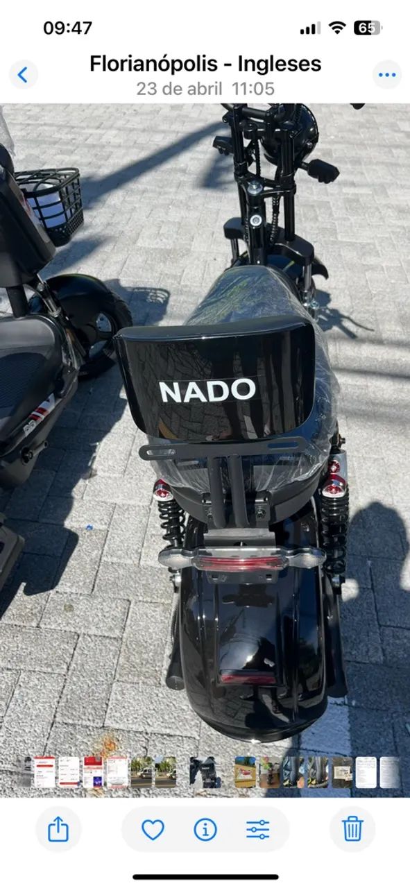 Scooter elétrica 1000 w zero  - Foto 5