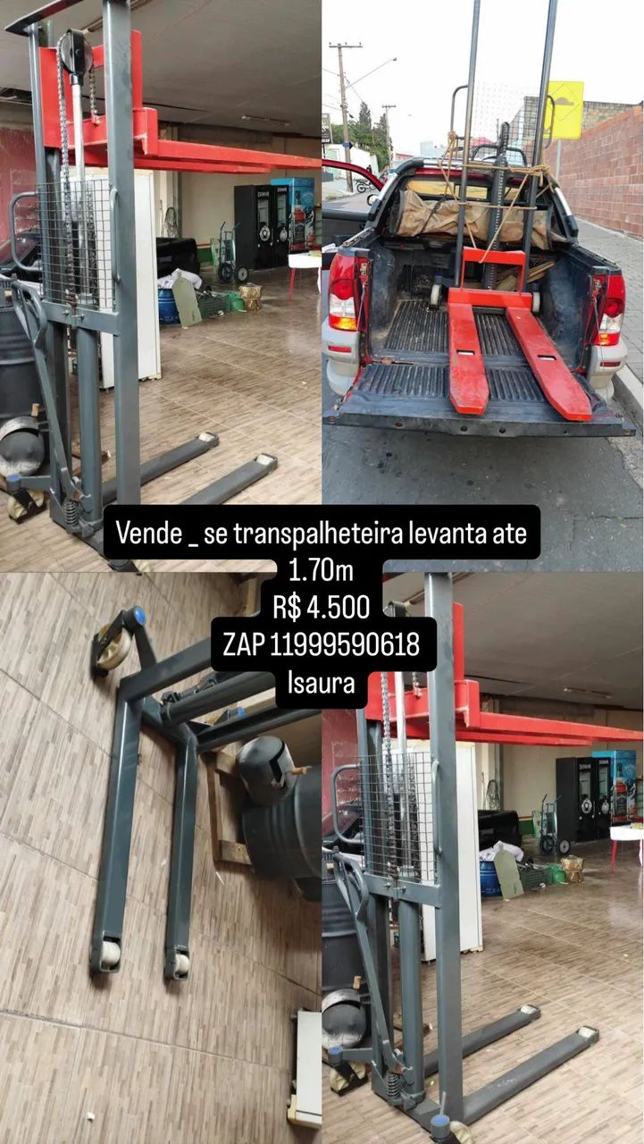 Trans paleteira elevatória  - Foto 2