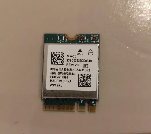 Placa Wifi Realtek Rtl8852be