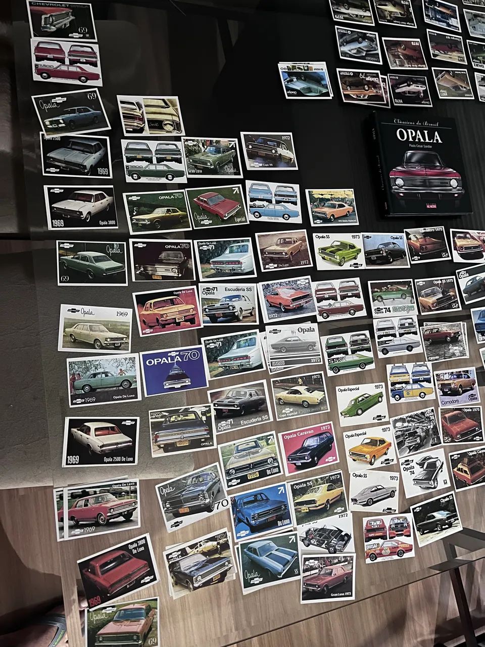 Coleção de Cards Antigos Opala & Caravan - Foto 2