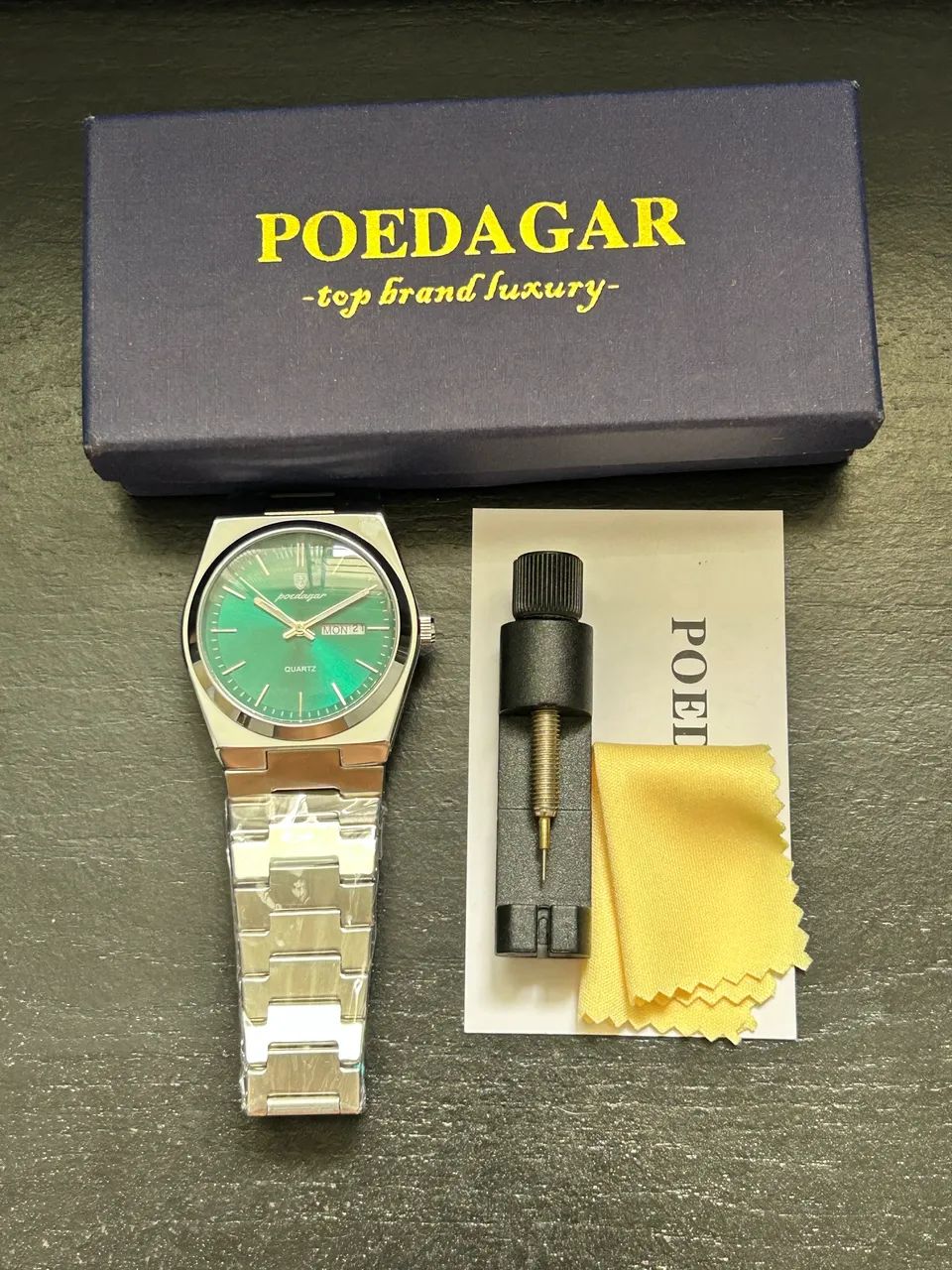 Relógio Poedagar Elegante Novo - Foto 5