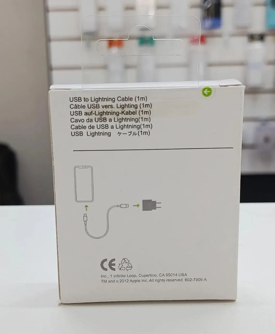Cabo Lightning para USB Foxconn | iPhone 8 | 1m   - Foto 2