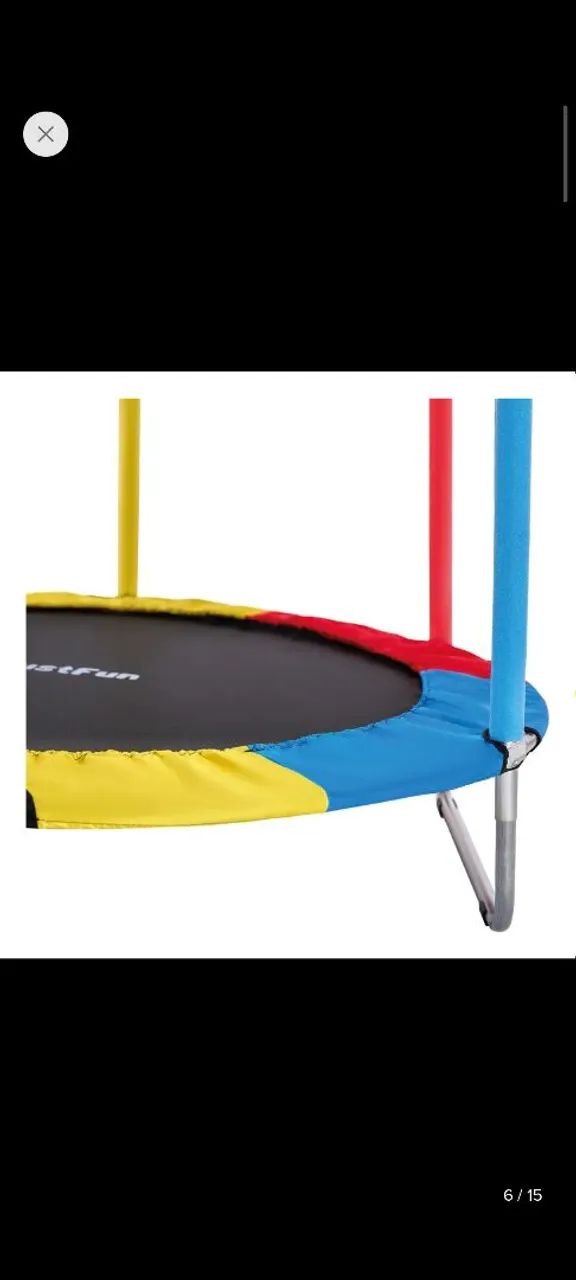 Cama elástica infantil justfun  - Foto 4