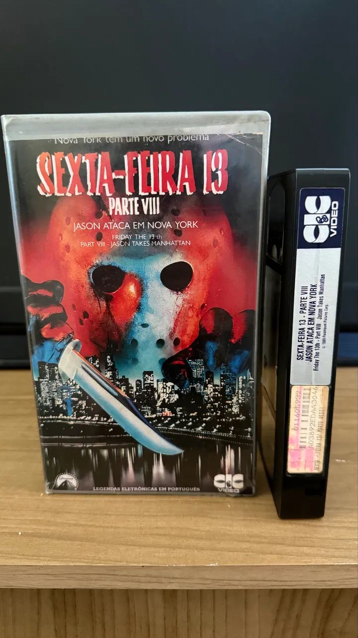 Sexta-Feira 13 parte 8 - Vhs 