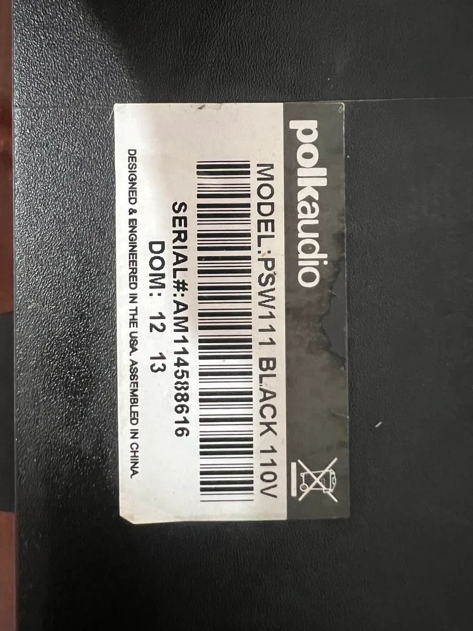 Subwoofer Polk Audio PSW111 - Foto 5