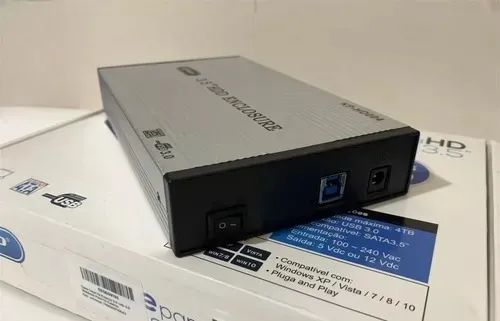 Knup KP-HD004 SATA 3.5" HDD Enclosure for USB 3.0